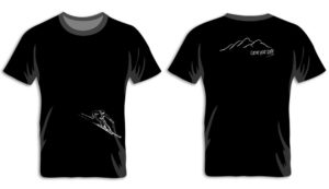 Snowport Brand - T-shirt - skier black