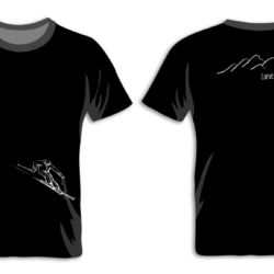 Snowport Brand - T-shirt - skier black